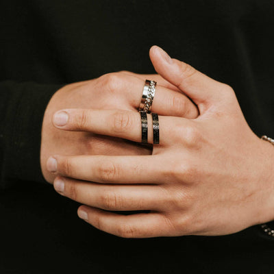 Verily With Every Hardship Comes Ease Spiral Ring